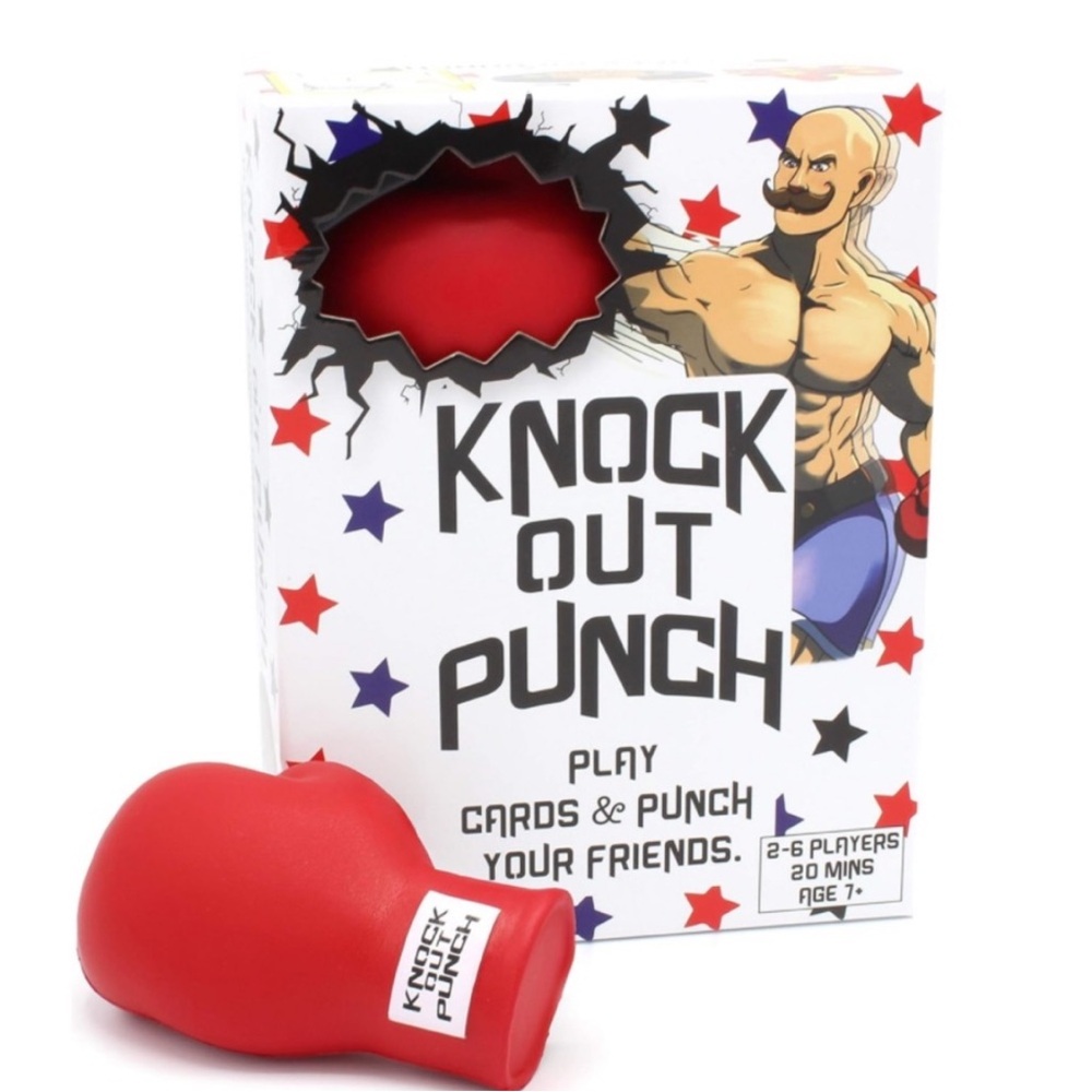 NEW Knockout Punch A Boxing/ Dodgeball Card Game - Board Games for Family Night